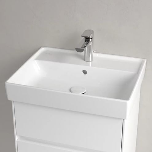 VILLEROY & BOCH COLLARO umyvadlo 60 cm, s otvorem pro baterii a přepadem, alpská bílá 4A336001 Obrázek - fotka