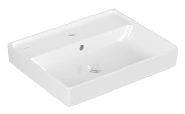 VILLEROY & BOCH COLLARO umyvadlo 60 cm, s otvorem pro baterii a přepadem, alpská bílá