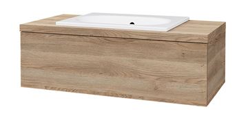 DŘEVOJAS COMO COM SZZ 100 skříňka pod umyvadlo 100x52x33,8 cm, 1 zásuvka, Push-open, colorado