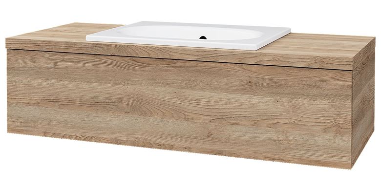 DŘEVOJAS COMO COM SZZ 120 skříňka pod umyvadlo 120x52x33,8 cm, 1 zásuvka, Push-open, colorado 808600 Obrázek - Hlavní obrázek