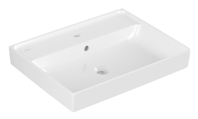 VILLEROY & BOCH COLLARO umyvadlo 60 cm, s otvorem pro baterii a přepadem, broušené, alpská bílá 4A336G01 Obrázek - Hlavní obrázek