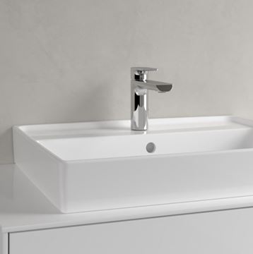 VILLEROY & BOCH COLLARO umyvadlo 60 cm, s otvorem pro baterii a přepadem, broušené, alpská bílá 4A336G01 Obrázek - fotka