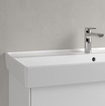 VILLEROY & BOCH COLLARO umyvadlo 100 cm, s otvorem pro baterii a přepadem, CeramicPlus, alpská bílá 4A33A5R1 Obrázek - fotka