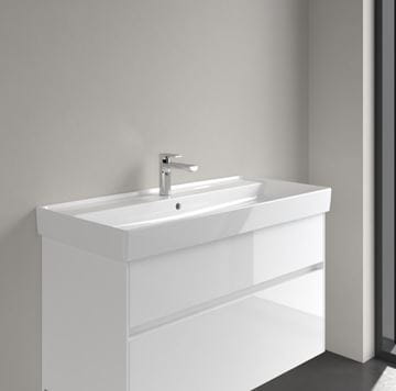 VILLEROY & BOCH COLLARO umyvadlo 100 cm, s otvorem pro baterii a přepadem, CeramicPlus, alpská bílá 4A33A5R1 Obrázek - fotka