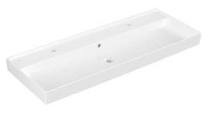VILLEROY & BOCH COLLARO umyvadlo 120 cm, se 2 otvory pro baterie a přepadem