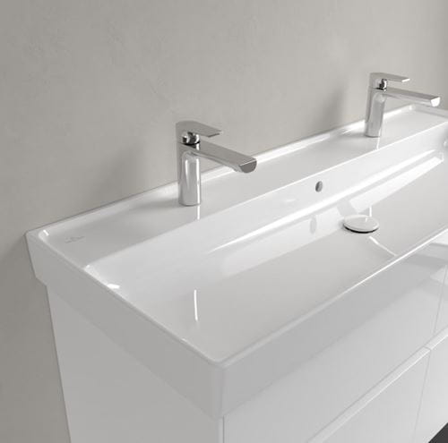 VILLEROY & BOCH COLLARO umyvadlo 120 cm, se 2 otvory pro baterie a přepadem 4A33C401 Obrázek - fotka