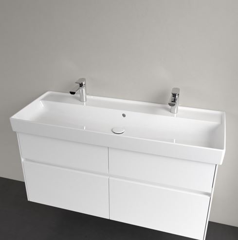 VILLEROY & BOCH COLLARO umyvadlo 120 cm, se 2 otvory pro baterie a přepadem 4A33C401 Obrázek - fotka