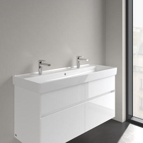VILLEROY & BOCH COLLARO umyvadlo 120 cm, se 2 otvory pro baterie a přepadem 4A33C401 Obrázek - fotka