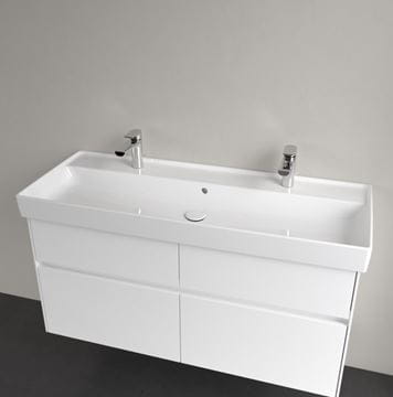 VILLEROY & BOCH COLLARO umyvadlo 120 cm, se 2 otvory pro baterie a přepadem, CeramicPlus 4A33C4R1 Obrázek - fotka