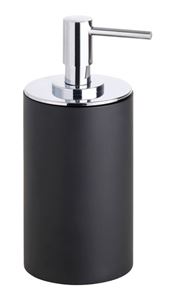 BEMETA GAMMA dávkovač tekutého mýdla 250 ml, polyresin, chrom/matná černá