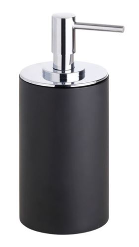 BEMETA GAMMA dávkovač tekutého mýdla 250 ml, polyresin, chrom/matná černá 145609320 Obrázek - Hlavní obrázek