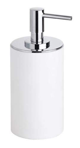 BEMETA GAMMA dávkovač tekutého mýdla 250 ml, polyresin, chrom/bílá 145709324 Obrázek - Hlavní obrázek