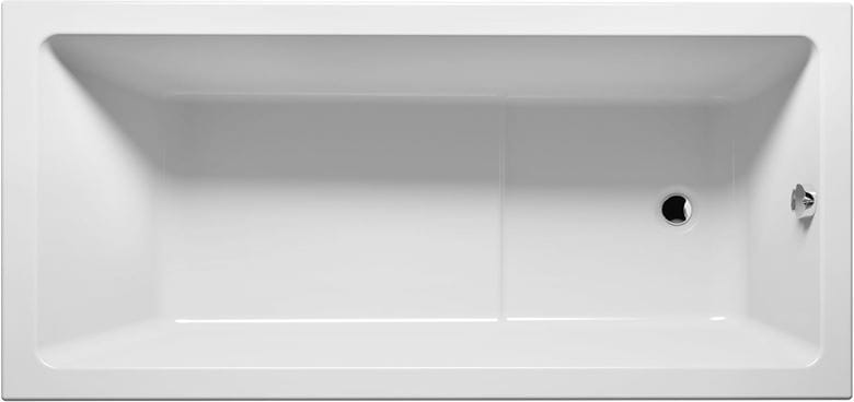 RIHO LUSSO PLUS vana 170x80 cm, bez nožiček, akrylát B006001005 Obrázek - Hlavní obrázek