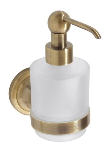 BEMETA RETRO dávkovač tekutého mýdla 200 ml, nástěnný, sklo, bronz 144109107 Obrázek - Hlavní obrázek