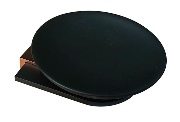 BEMETA GALLA mýdlenka, nástěnná, polyresin, černá/coffee-gold 108108020 Obrázek - Hlavní obrázek