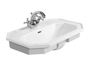 DURAVIT 1930 umyvadlo 58 cm, s otvorem pro baterii a přepadem