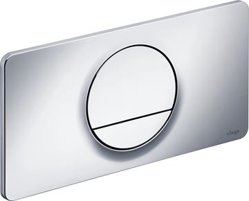 VIEGA VISIGN FOR STYLE 13 8333.1 ovládací tlačítko pro dvě splachování, plast, chrom