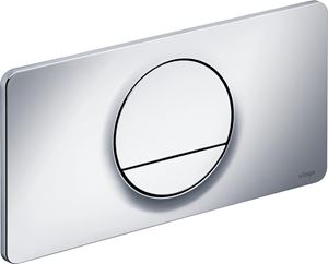 VIEGA VISIGN FOR STYLE 13 8333.1 ovládací tlačítko pro dvě splachování, plast, chrom