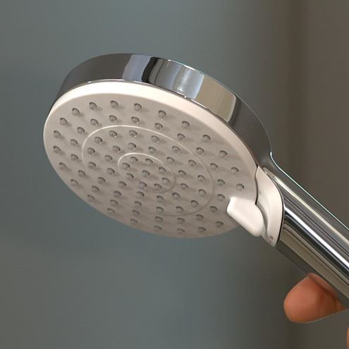 HANSGROHE CROMETTA VARIO 2JET ruční sprcha pr. 100 mm, 2 proudy, Green, bílá/chrom 26336400 Obrázek - fotka