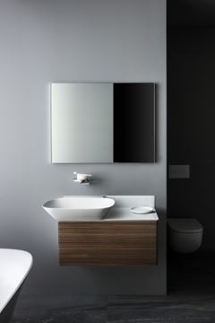 LAUFEN INO umyvadlo 90 cm, s otvorem pro baterii a přepadem, LCC H8133024001041 Obrázek - fotka