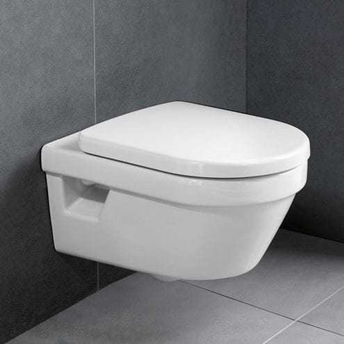 VILLEROY & BOCH ARCHITECTURA závěsné WC, se SoftClosing sedátkem, DirectFlush splachování, CeramicPlus, alpská bílá 5684HRR1 Obrázek - fotka