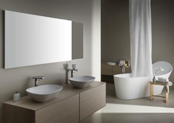 LAUFEN PALOMBA COLLECTION umyvadlová mísa 90 cm, bez přepadu H8168010001121 Obrázek - fotka