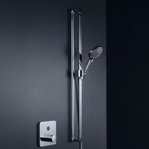 AXOR CITTERIO E 3JET sprchová souprava 3-dílná, ruční sprcha pr. 128 mm, 3 proudy, tyč, hadice, chrom 36735000 Obrázek - fotka