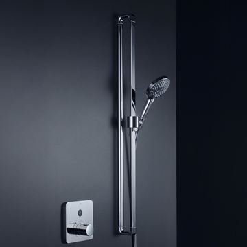 AXOR CITTERIO E 3JET sprchová souprava 3-dílná, ruční sprcha pr. 128 mm, 3 proudy, tyč, hadice, chrom 36735000 Obrázek - fotka