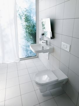 LAUFEN PRO LIBERTY bezbariérové umyvadlo 65 cm, s otvorem pro baterii a přepadem H8119530001041 Obrázek - fotka