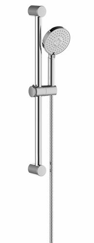 RAVAK 922.00 sprchová souprava 3-dílná, ruční sprcha pr. 118 mm, 3 proudy, tyč, hadice, lesklý chrom X07S003 Obrázek - Hlavní obrázek