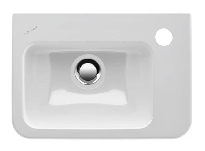 LAUFEN PRO umývátko 36 cm, s otvorem pro baterii vpravo a přepadem H8169550001061 Obrázek - fotka