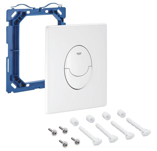 GROHE SKATE AIR ovládací tlačítko pro dvě splachování, plast, alpská bílá 42304SH0 Obrázek - fotka