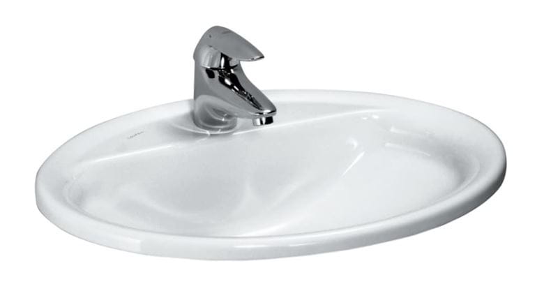 LAUFEN PRO umyvadlo 56 cm, s otvorem pro baterii a přepadem H8139510001041 Obrázek - Hlavní obrázek