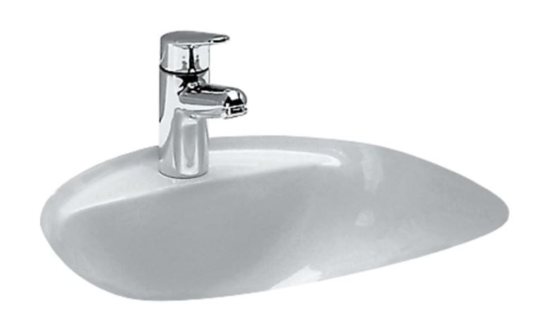 LAUFEN BIJOU umyvadlo 48 cm, s otvorem pro baterii a přepadem H8112300000001 Obrázek - Hlavní obrázek