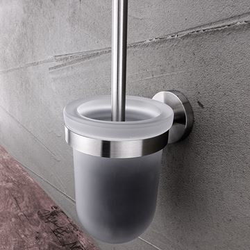 NIMCO UNIX WC štětka, nástěnná, sklo, nerez ocel UNM 13094WN-10 Obrázek - fotka