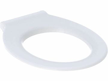 GEBERIT SELNOVA COMFORT WC sedátko, bezbariérové, bez poklopu, bílá