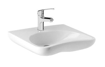 JIKA MIO bezbariérové umyvadlo 65 cm, s otvorem pro baterii, bez přepadu