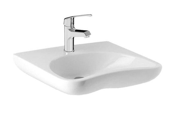 JIKA MIO bezbariérové umyvadlo 65 cm, s otvorem pro baterii, bez přepadu H8137140001041 Obrázek - Hlavní obrázek
