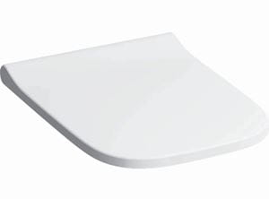 GEBERIT SMYLE SQUARE WC sedátko, Slim, lesklá bílá