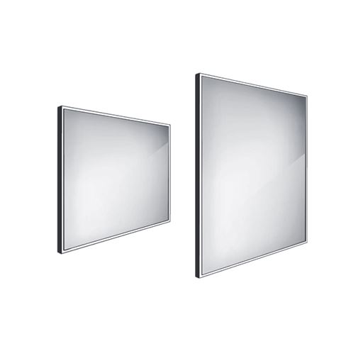 NIMCO ZP 13000 zrcadlo 80x70 cm, reverzibilní, s osvětlením ZPC 13003-90 Obrázek - Hlavní obrázek