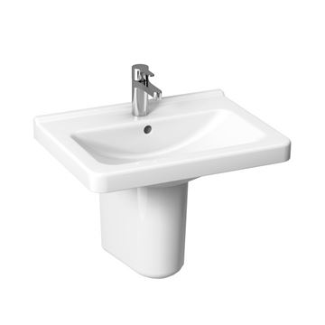 JIKA CUBITO umyvadlo 55 cm, s otvorem pro baterii a přepadem H8104220001041 Obrázek - fotka