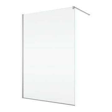 RONAL EASY STR4P stěna walk-in 120x200 cm, aluchrom/čiré sklo