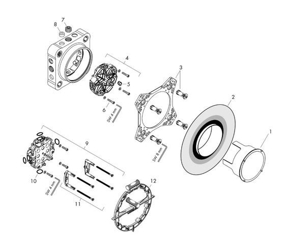 HANSGROHE IBOX UNIVERSAL 2 podomítkové těleso DN15 01500180 Obrázek - fotka