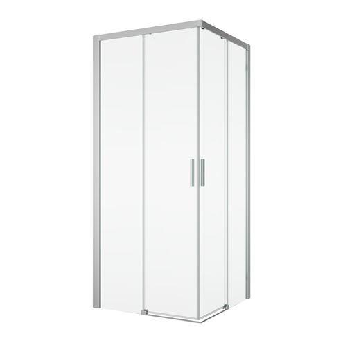 RONAL TOP-LINE S TLSAC sprchový kout 90x90 cm, rohový vstup, posuvné dveře, aluchrom/čiré sklo TLSAC 090 50 07 Obrázek - Hlavní obrázek