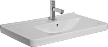 JIKA CUBITO PURE umyvadlo 75 cm, s otvorem pro baterii a přepadem