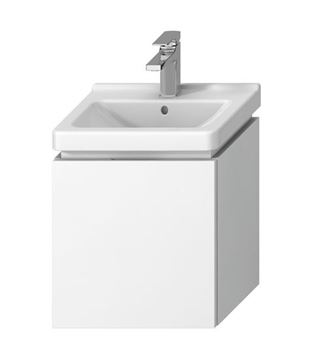 JIKA CUBITO PURE umývátko 45 cm, s otvorem pro baterii a přepadem, Jika perla H8114221001041 Obrázek - fotka