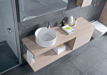 JIKA CUBITO PURE umyvadlová mísa 40 cm, bez přepadu H8184200001121 Obrázek - fotka