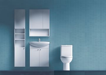 JIKA LYRA PLUS umyvadlo 60 cm, s otvorem pro baterii a přepadem H8133830001041 Obrázek - fotka