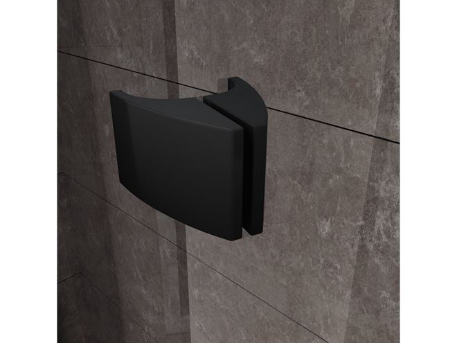 RAVAK PIVOT PSKK3 90 sprchový kout 90x90 cm, R500, pivotové dveře, black/sklo transparent 37677300Z1 Obrázek - fotka