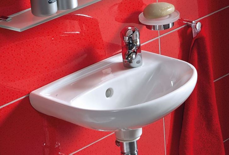 JIKA LYRA PLUS umývátko 40 cm, s otvorem pro baterii vpravo, s přepadem H8153810001061 Obrázek - fotka